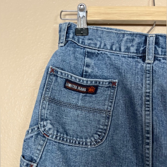 VINTAGE Limited Jeans Denim Mini Skirt - Picture 6 of 7